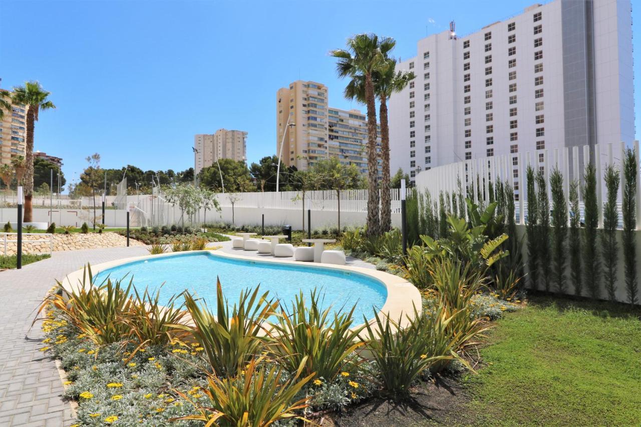 Ferienwohnung Sunset Waves 1-2 Benidorm Exterior foto