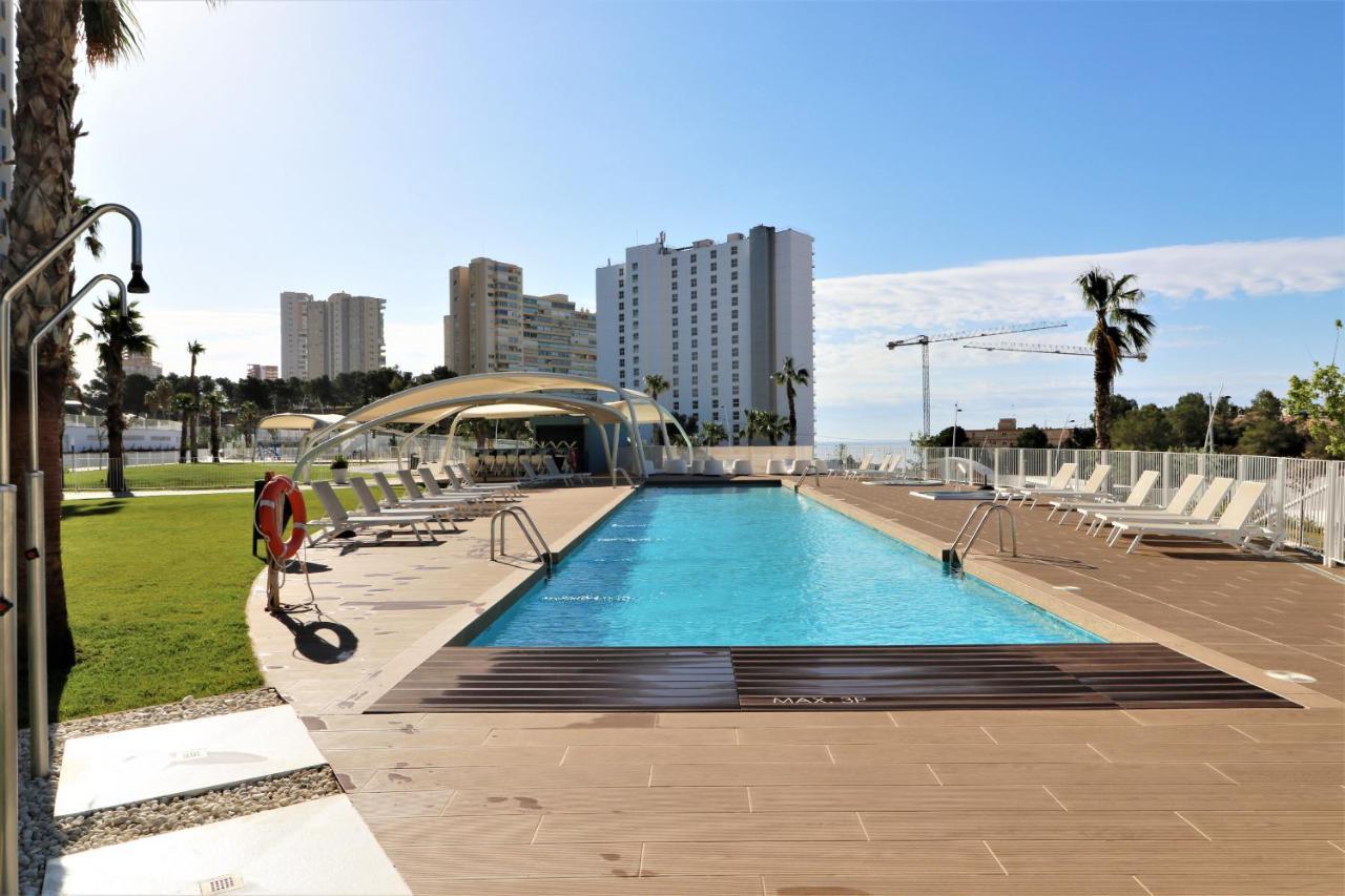 Ferienwohnung Sunset Waves 1-2 Benidorm Exterior foto