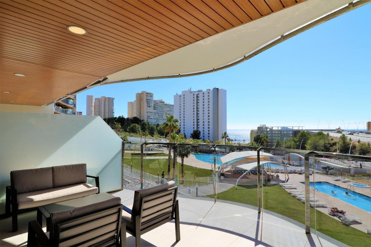 Ferienwohnung Sunset Waves 1-2 Benidorm Exterior foto