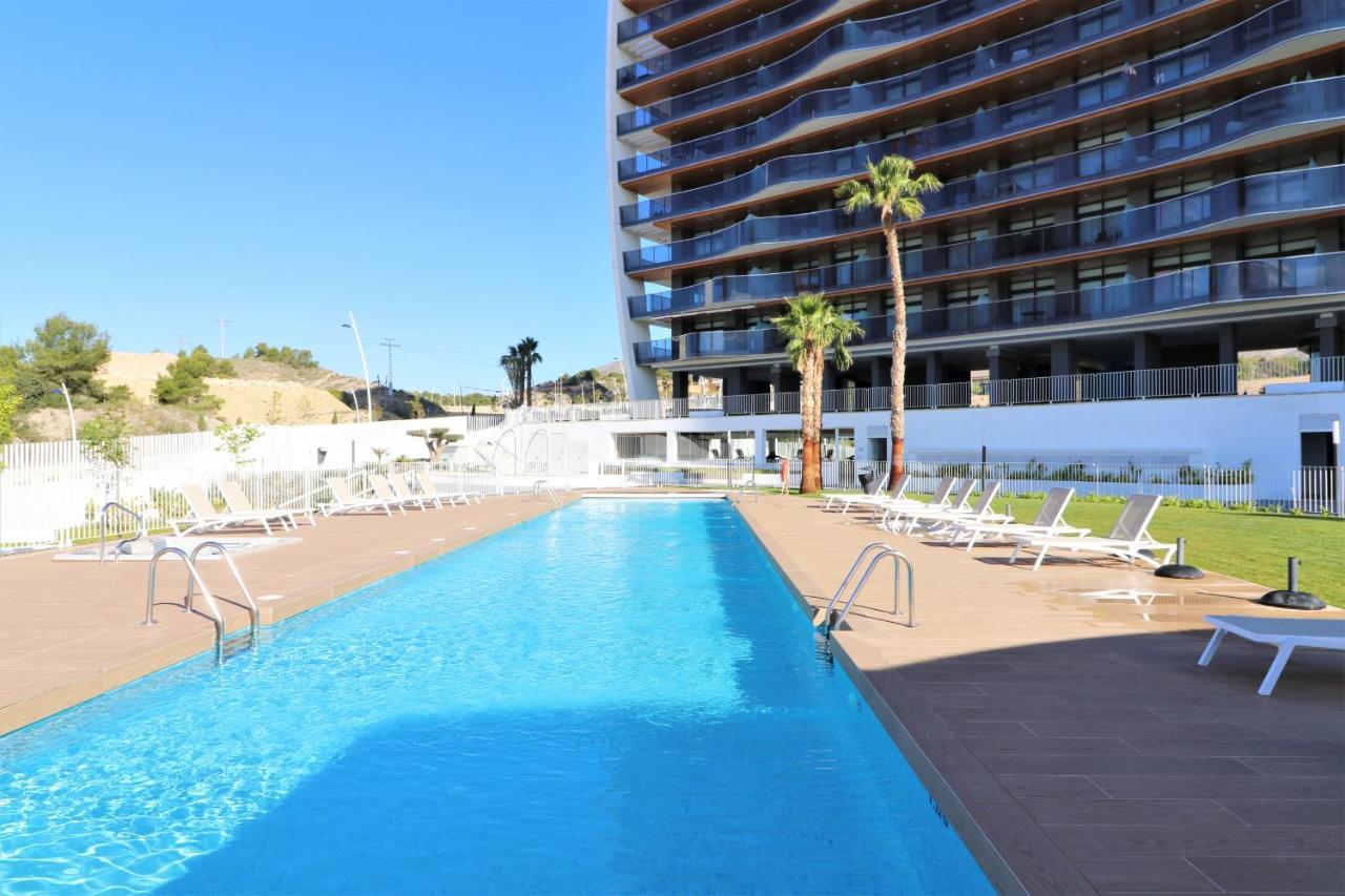 Ferienwohnung Sunset Waves 1-2 Benidorm Exterior foto