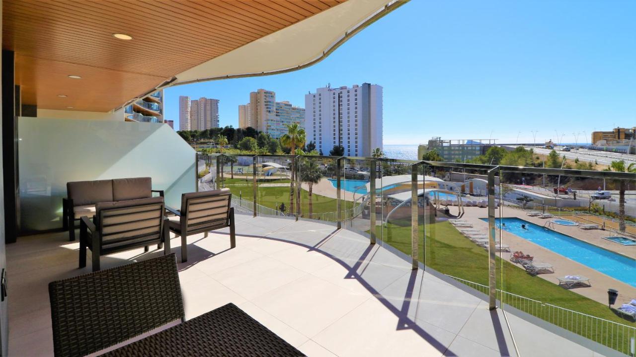 Ferienwohnung Sunset Waves 1-2 Benidorm Exterior foto
