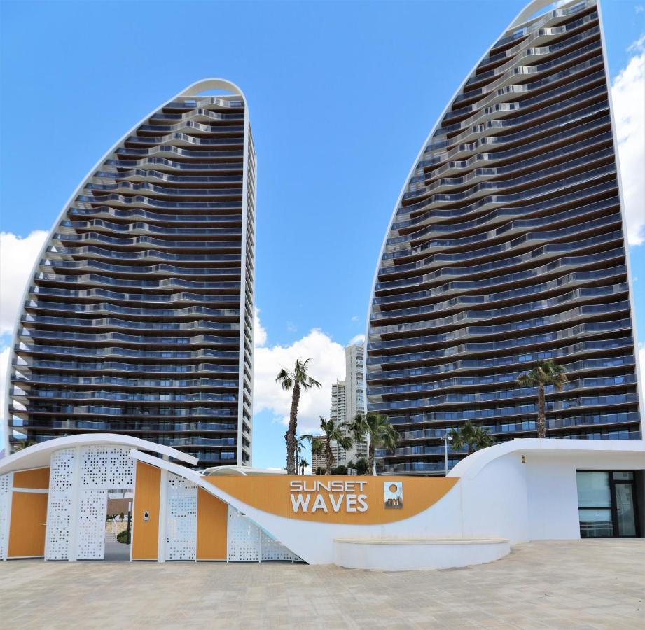 Ferienwohnung Sunset Waves 1-2 Benidorm Exterior foto